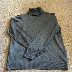 Women’s  Gray Turtleneck Sweater